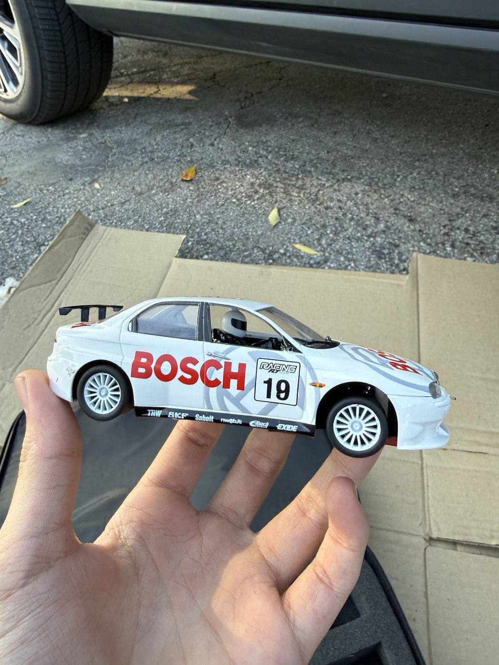 FLY CAR MODEL 1/32 SLOT CAR ALFA ROMEO 156 BOSCH,1