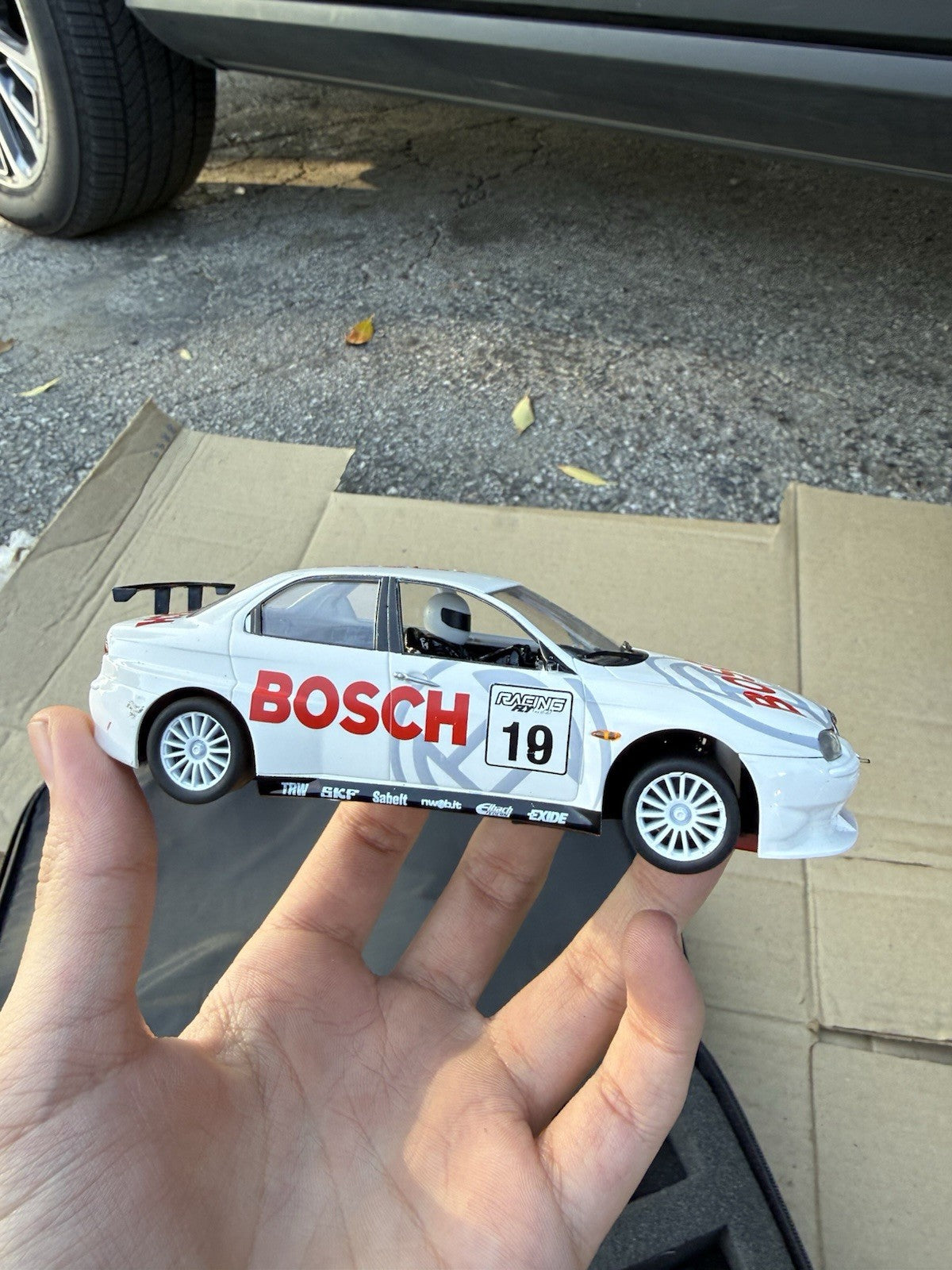 FLY CAR MODEL 1/32 SLOT CAR ALFA ROMEO 156 BOSCH,1