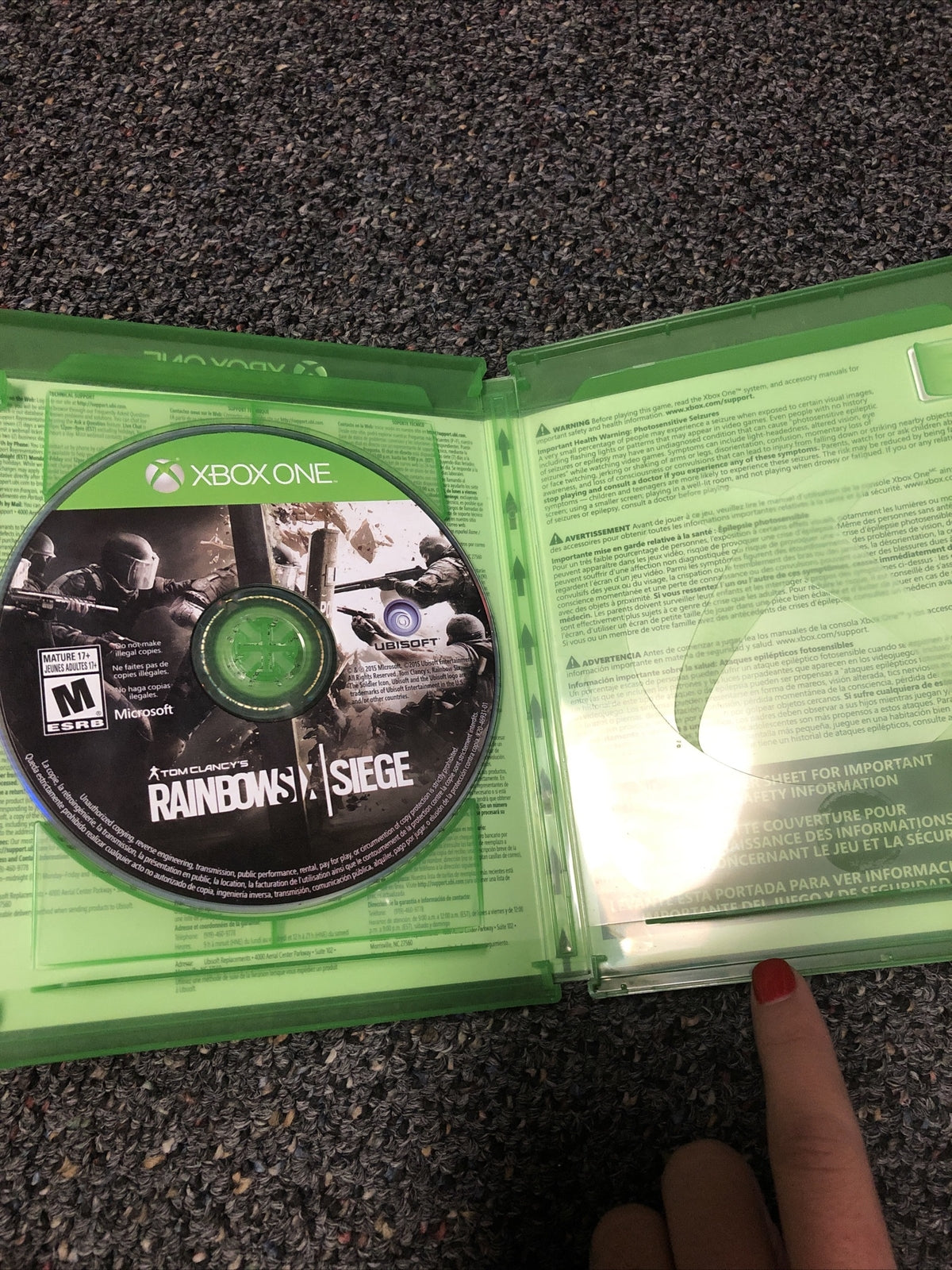 Tom Clancy's Rainbow Six Siege 6 For Xbox One1