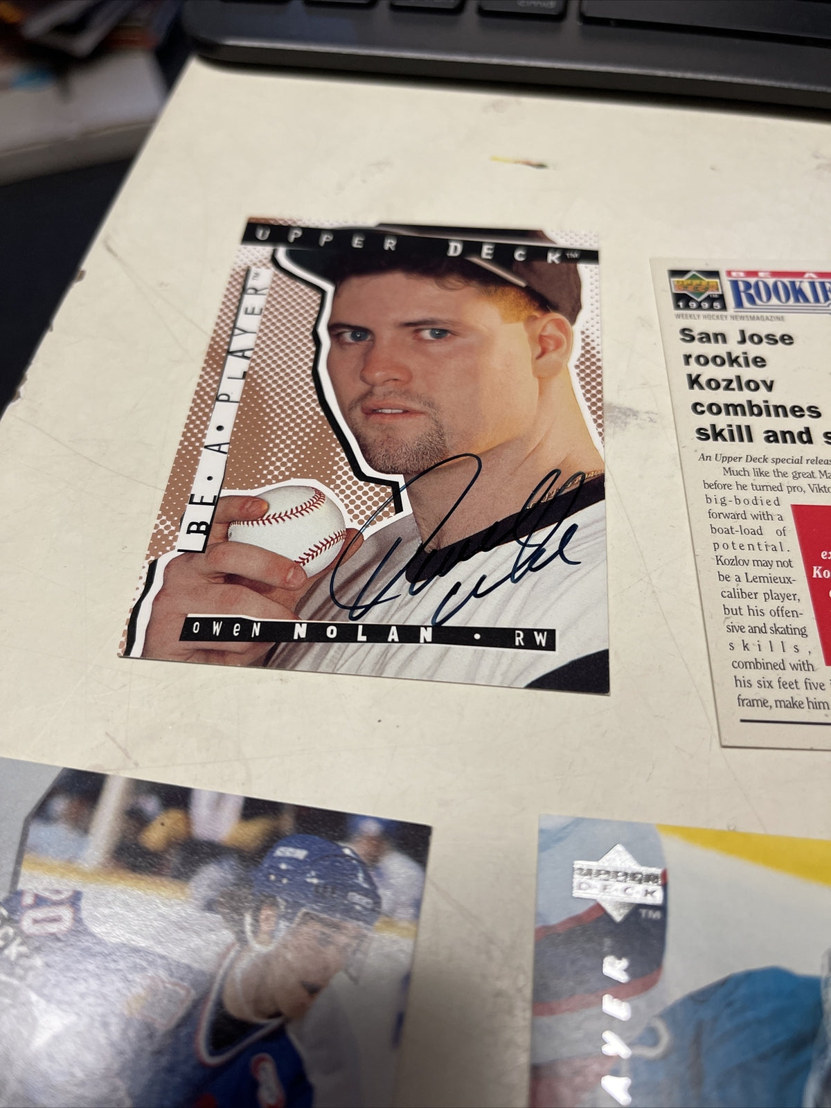 Hockey Rc Auto Lot Owen Nolan Irbe Luc Robitaille Victor Kozlov Sj Sharks3