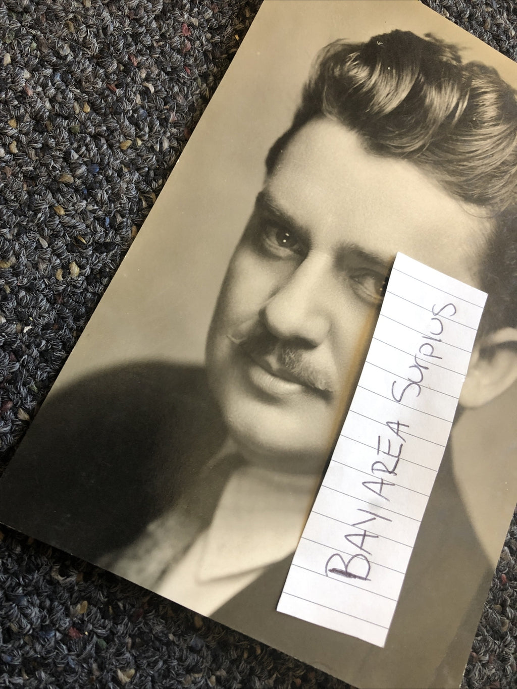 RARE Original Photo Of Jean Hersholt Black/White 7”x5”5