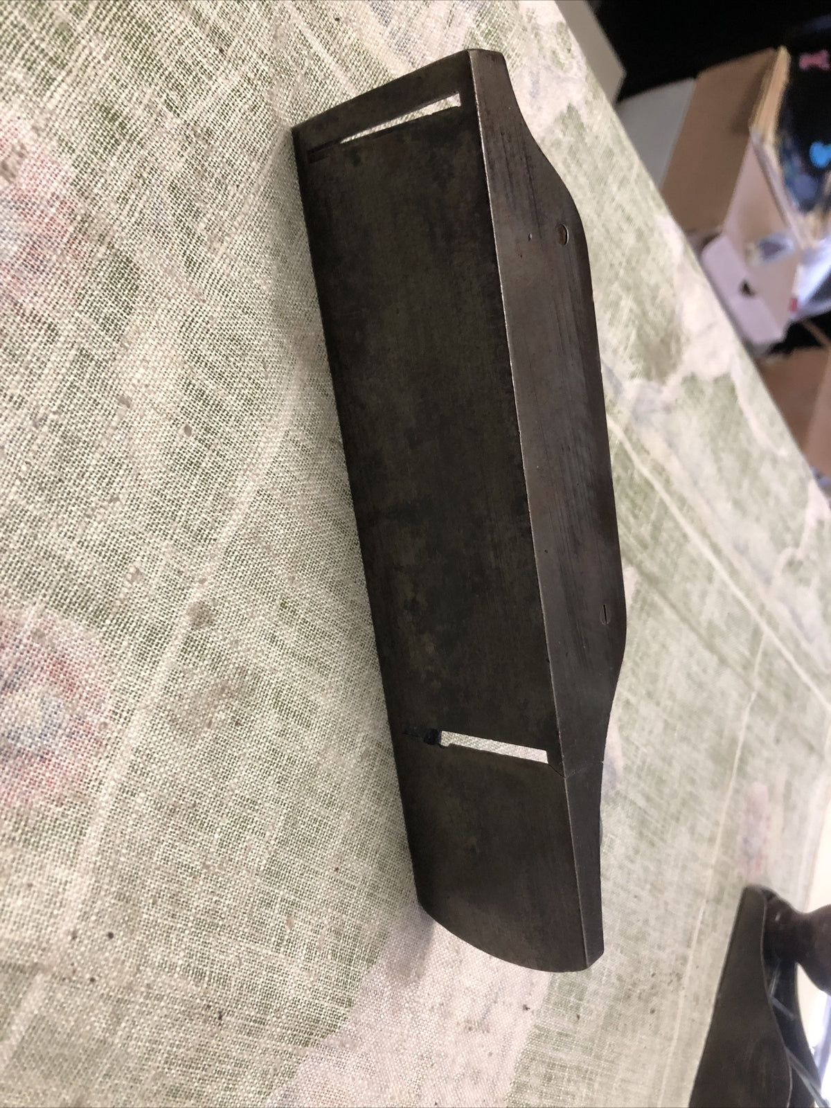 Vintage Stanley 130 Skewed Rabbet Block Plane Chopped Mouth W/Severe Crack4