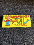 Vintage BUSY BOY TOOL Chest by Ohio Art - No Tools0