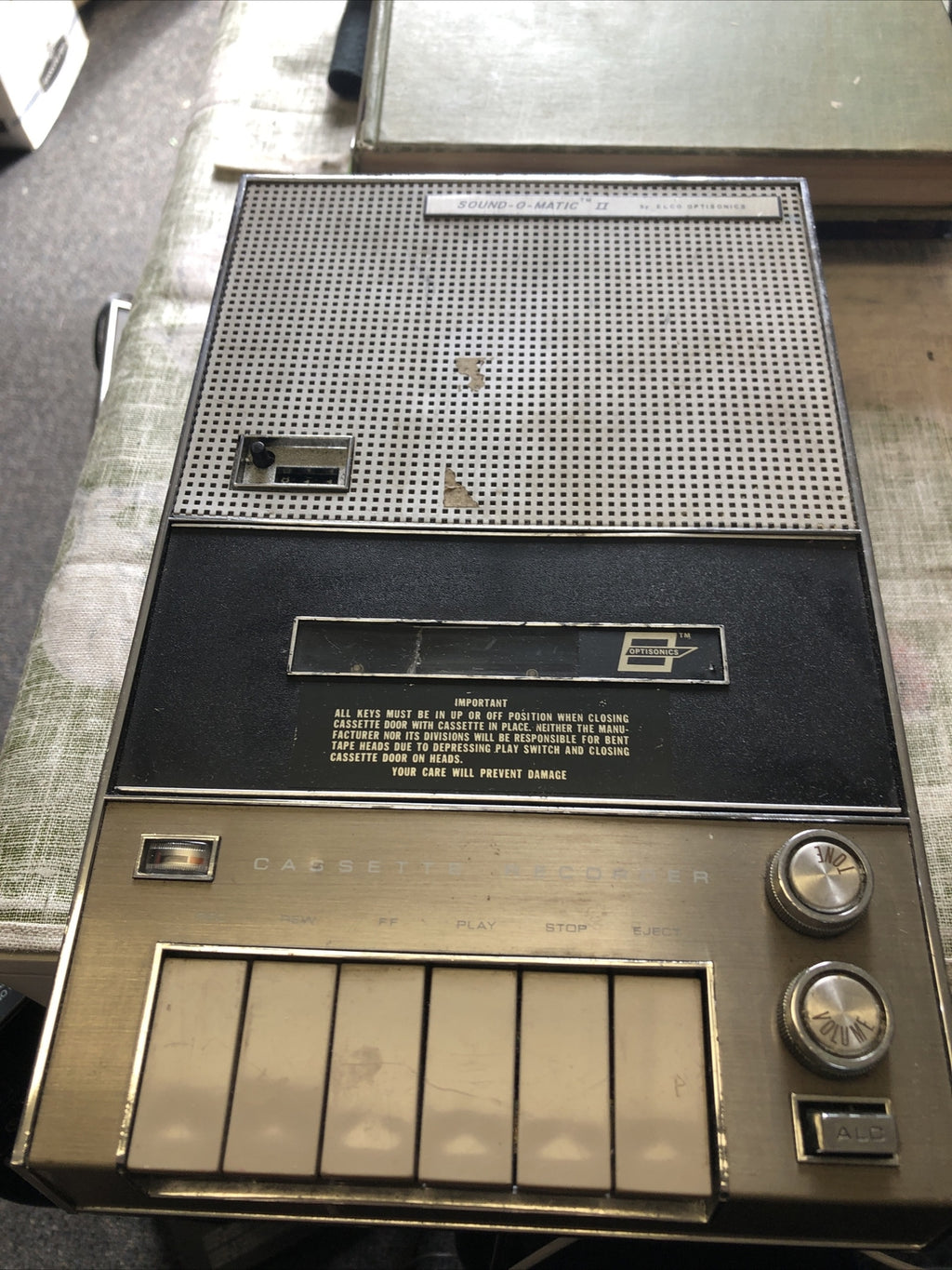 Sound-O-Matic II Optisonics Cororation Cassette Slide Synchronizer0