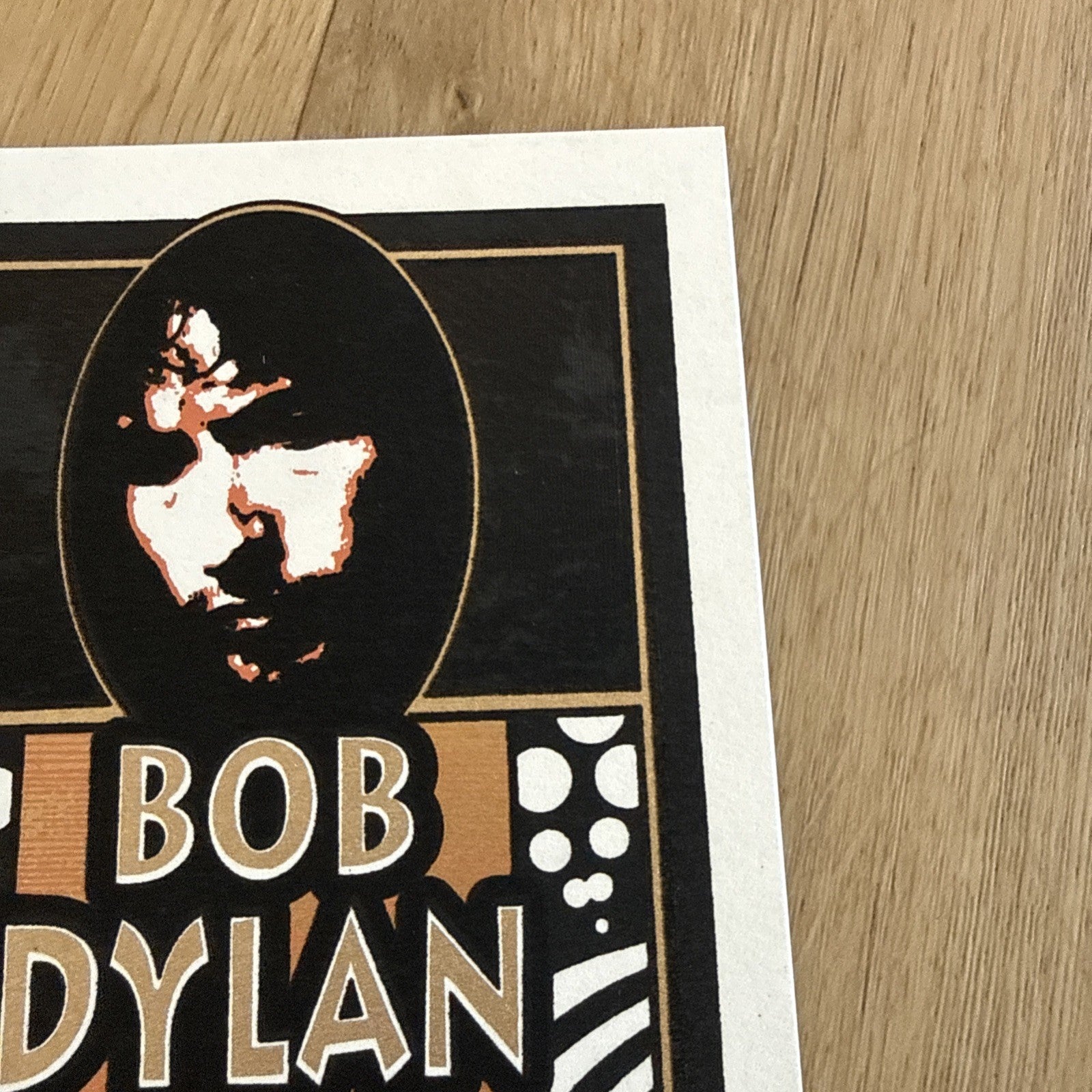 Bob Dylan Original Poster Handbill St. Andrews Detroit 1999 Mark Arminski NM5
