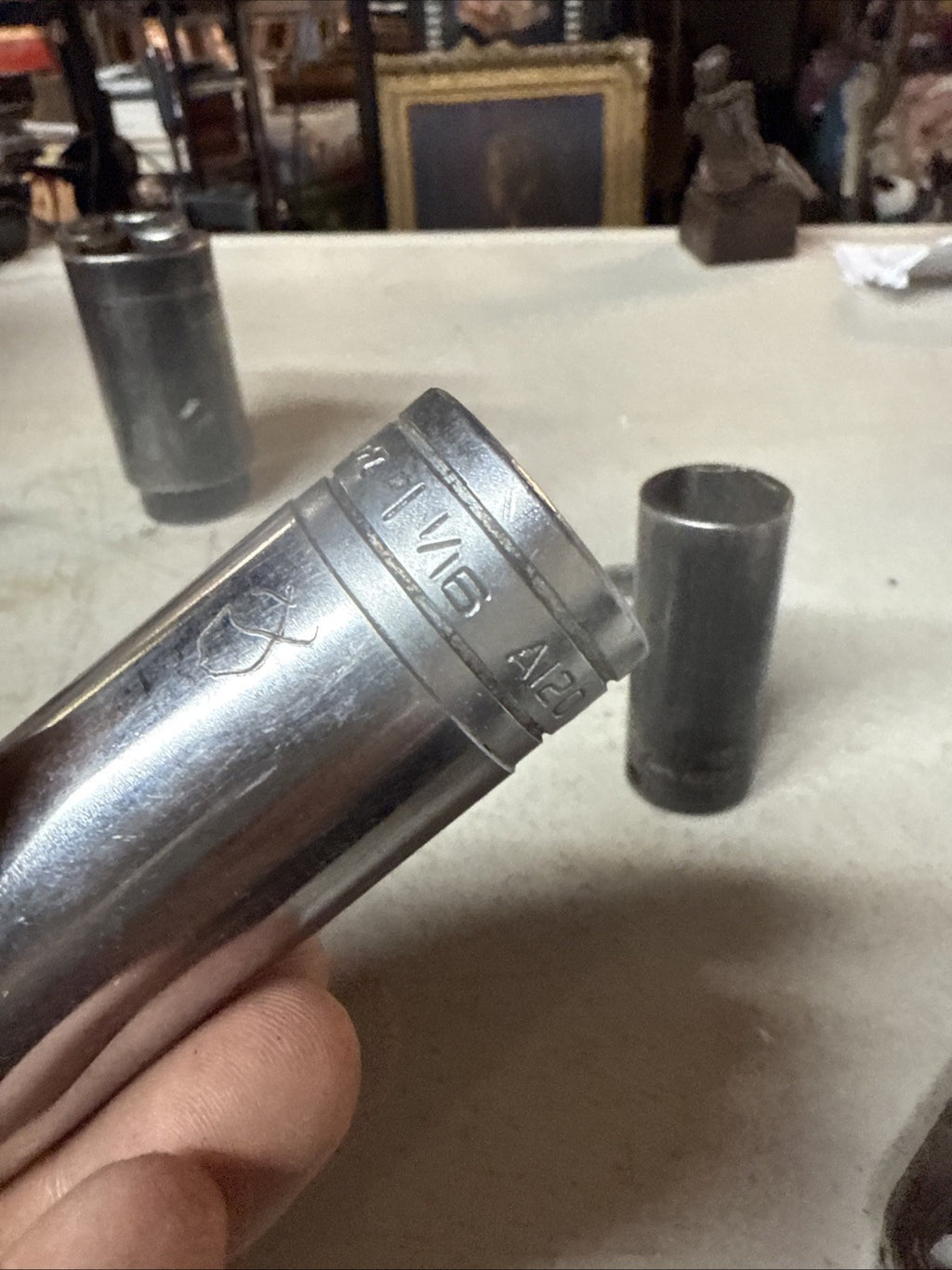 Snap On Tools Lot Of 5 Pieces Wrench Socket5