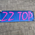 #197 1981 ZZ Top El Loco Marquee Record Store Promo Poster 36” X 12”0