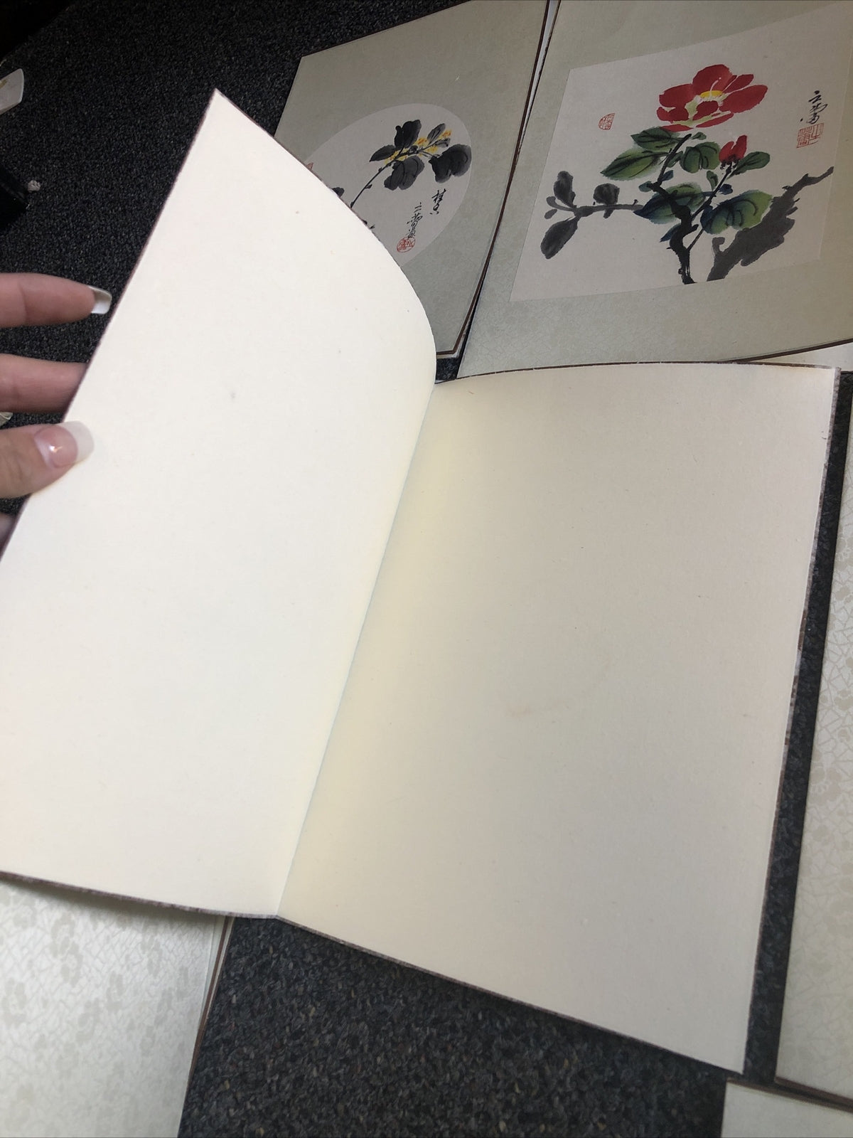Vintage Japanese Woodblock Prints Lot Of 156