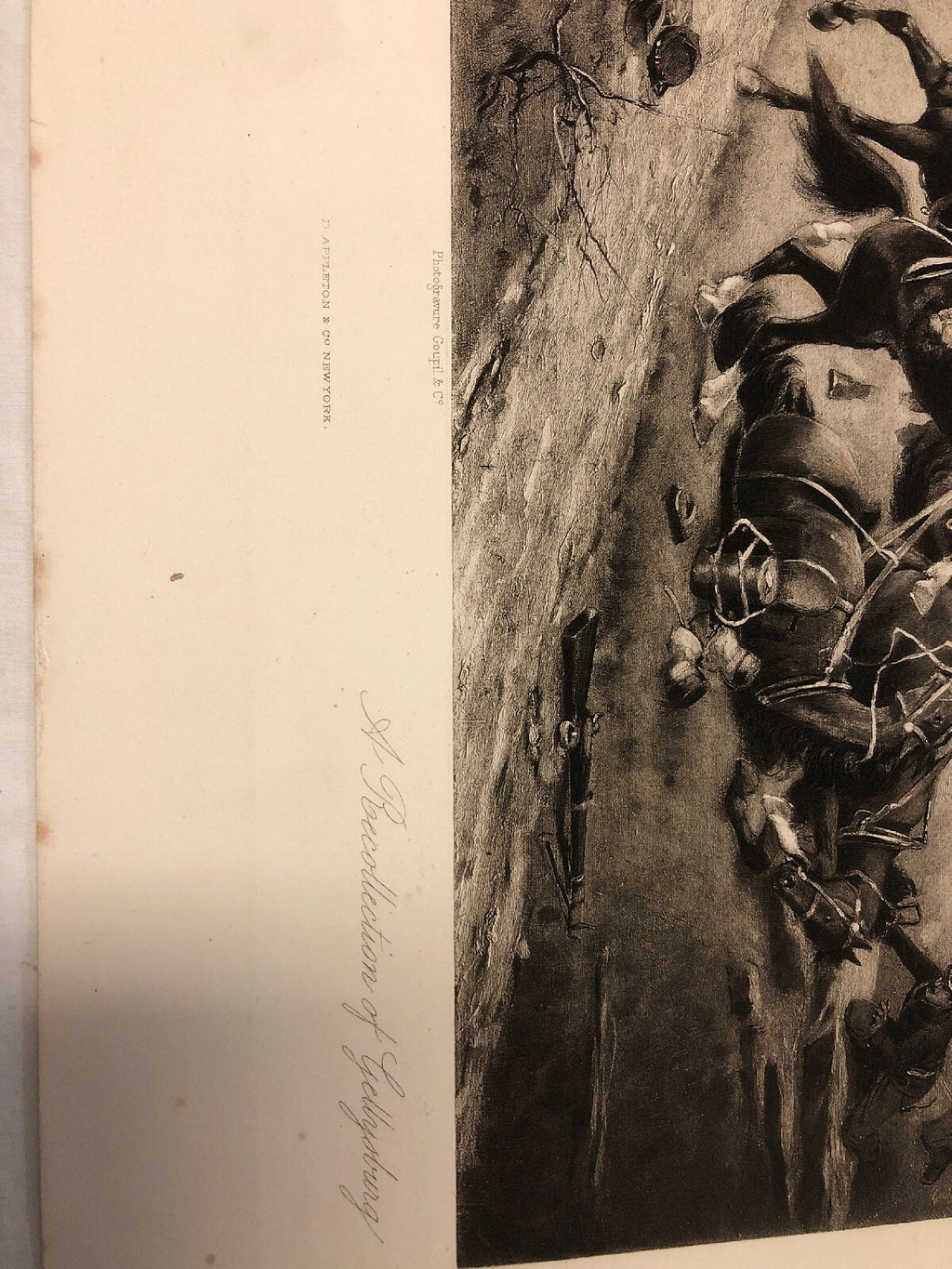 WH Shelton Photograuver Goupil & Co. -A Recollection Of Gellysburg D Appleton Co3