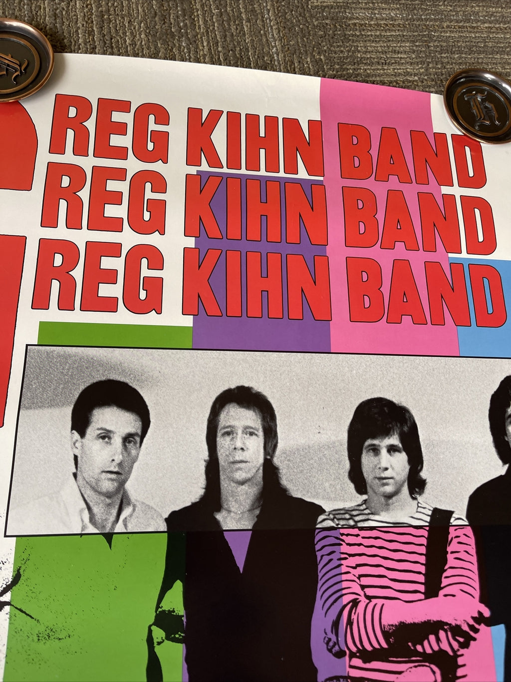 #149 1979 GREG KIHN BAND Orig Beserkley Record Store Promo Poster 24x36”7