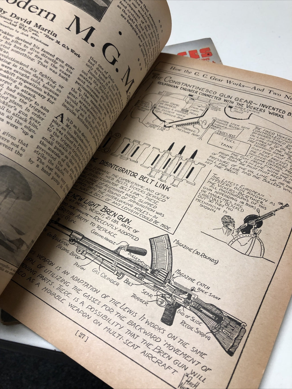 Lot 2 Flying Aces Magazine, August 1938 Vintage Aeronautics WW2 19437