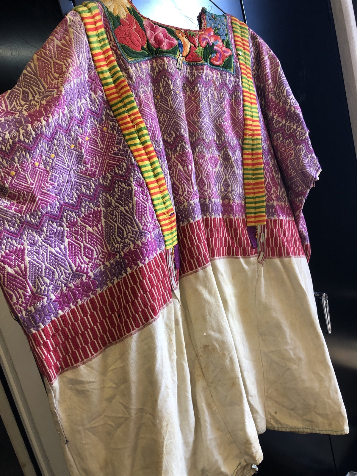 Vintage Hippie Woodstock Handmade Dress Pancho Grateful Dead1