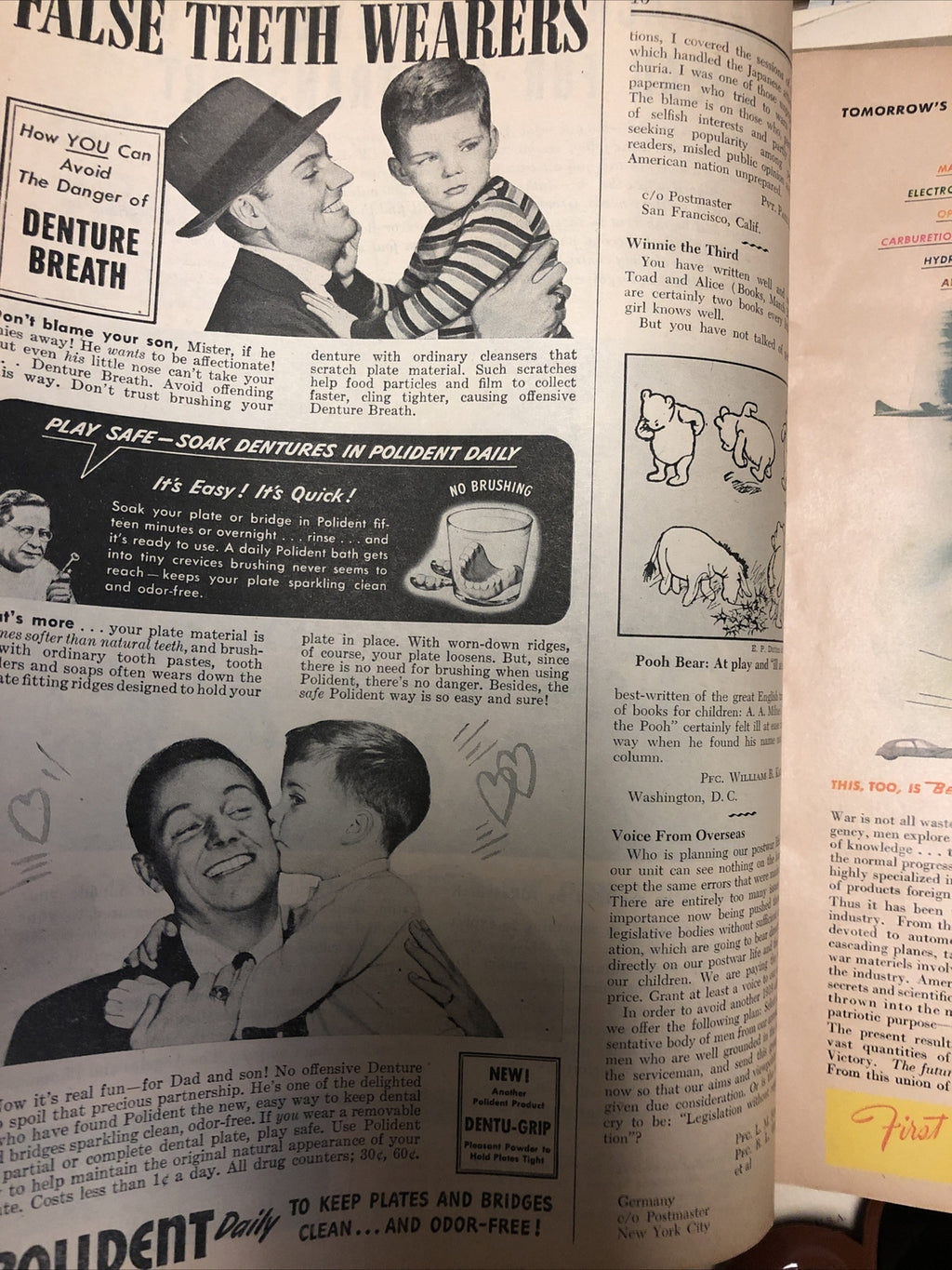 VTG Newsweek Magazine: April 16 1945 - Dwight D. Eisenhower / Newsstand / By Air5