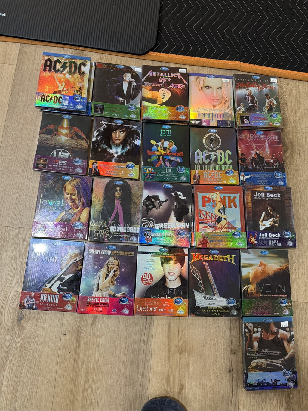 Sealed Rare OOP Music Blue Ray Lot Of 27 Chinese First Editions True HD0