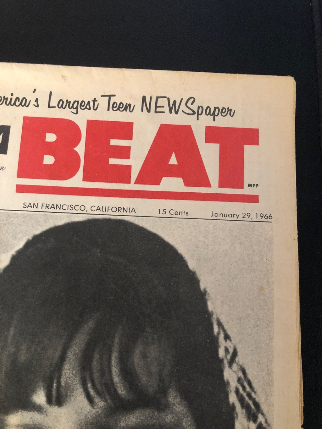 ULTRA RARE 1966 Sonny And Cher KYA Radio Station NEWSPAPER San Francisco2