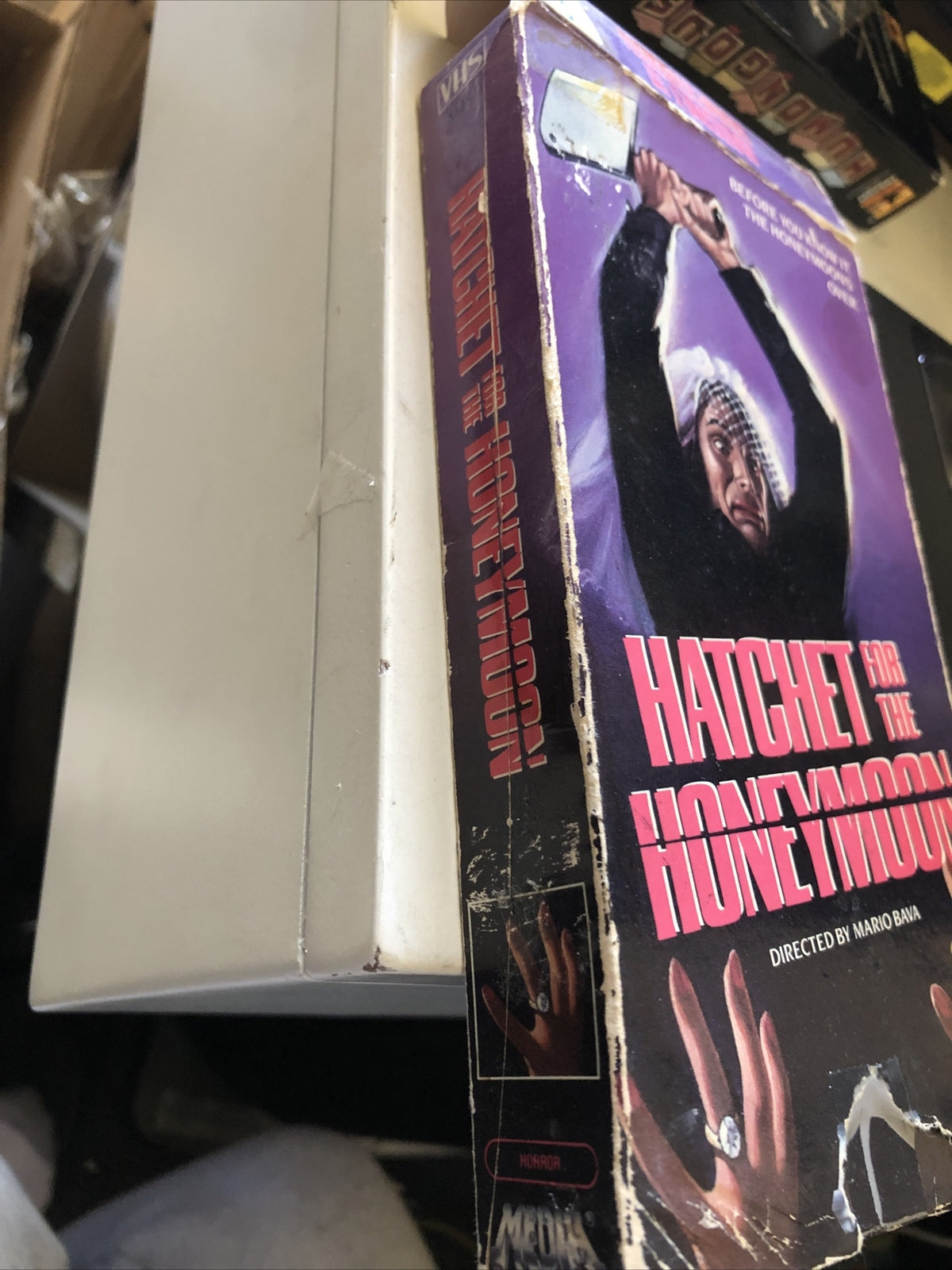 Hatchet for the Honeymoon (VHS, 1993) Rare, Horror, Mario Bava, Slasher4