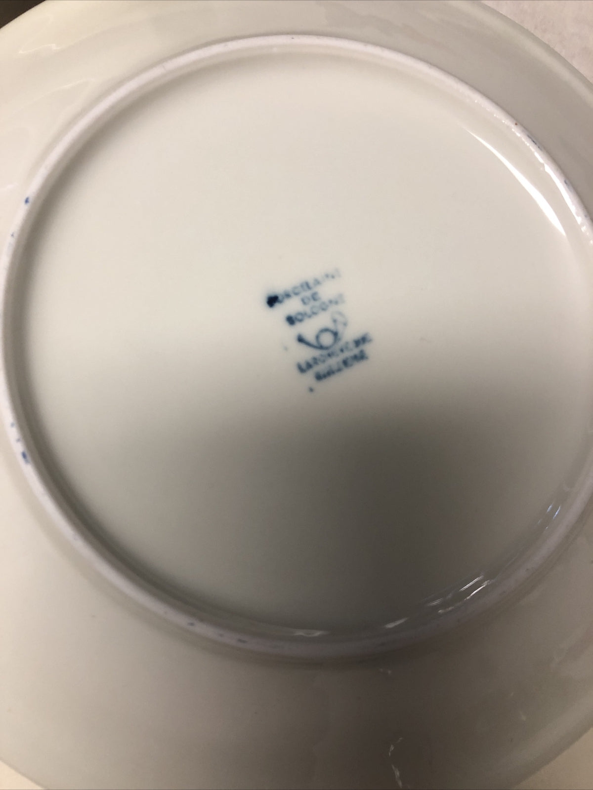 Lot Of 4 PORCELAINE DE SOLOGNE Plates Two 9” & Two 10”1