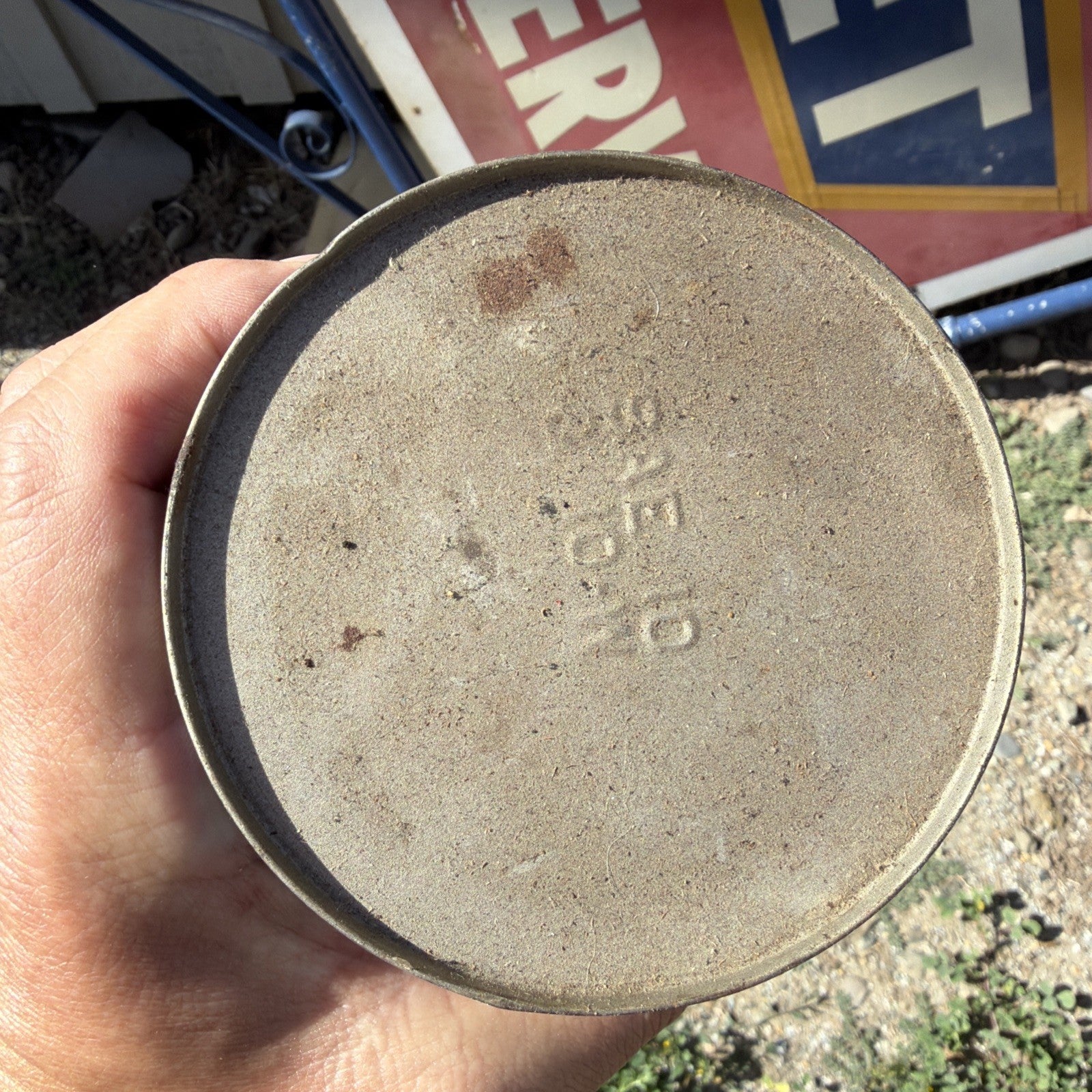 Early ZEROLENE Motor Oil Quart Can California Oil Co. Barn Find RPM Chevron7