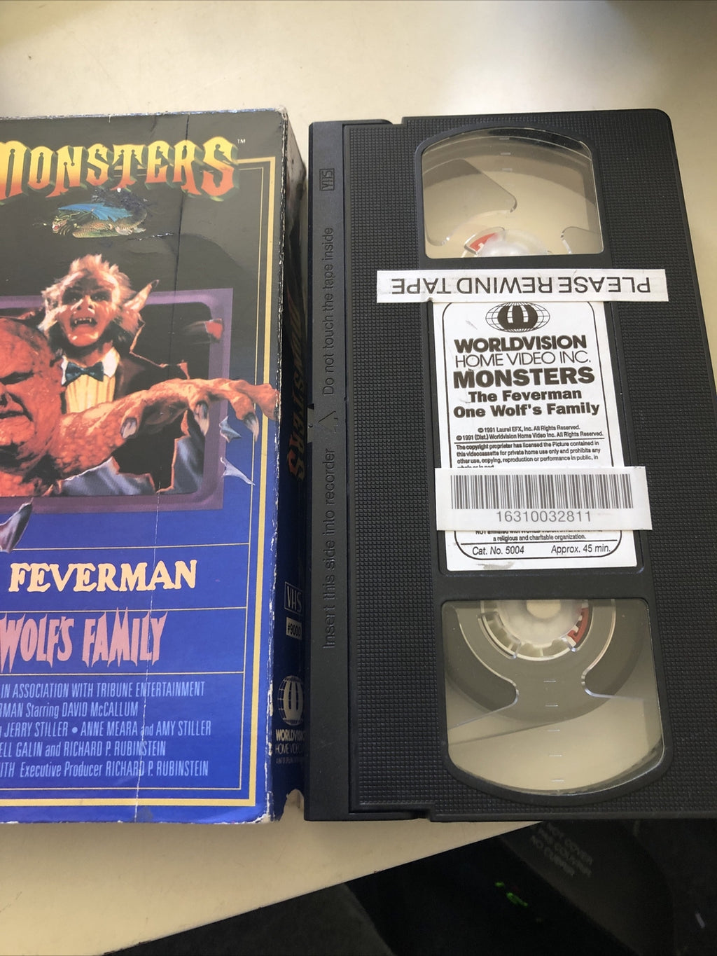 Monsters - The Feverman/One Wolfs Family (VHS) 19912