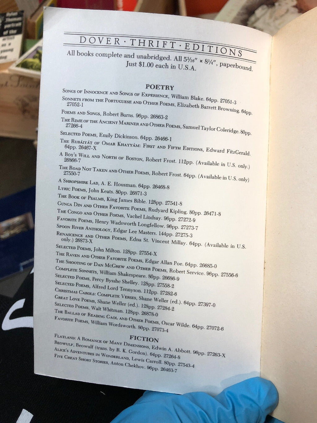 Songs of Innocence and Songs of Experience (Dover Thrift Editions) by William B2