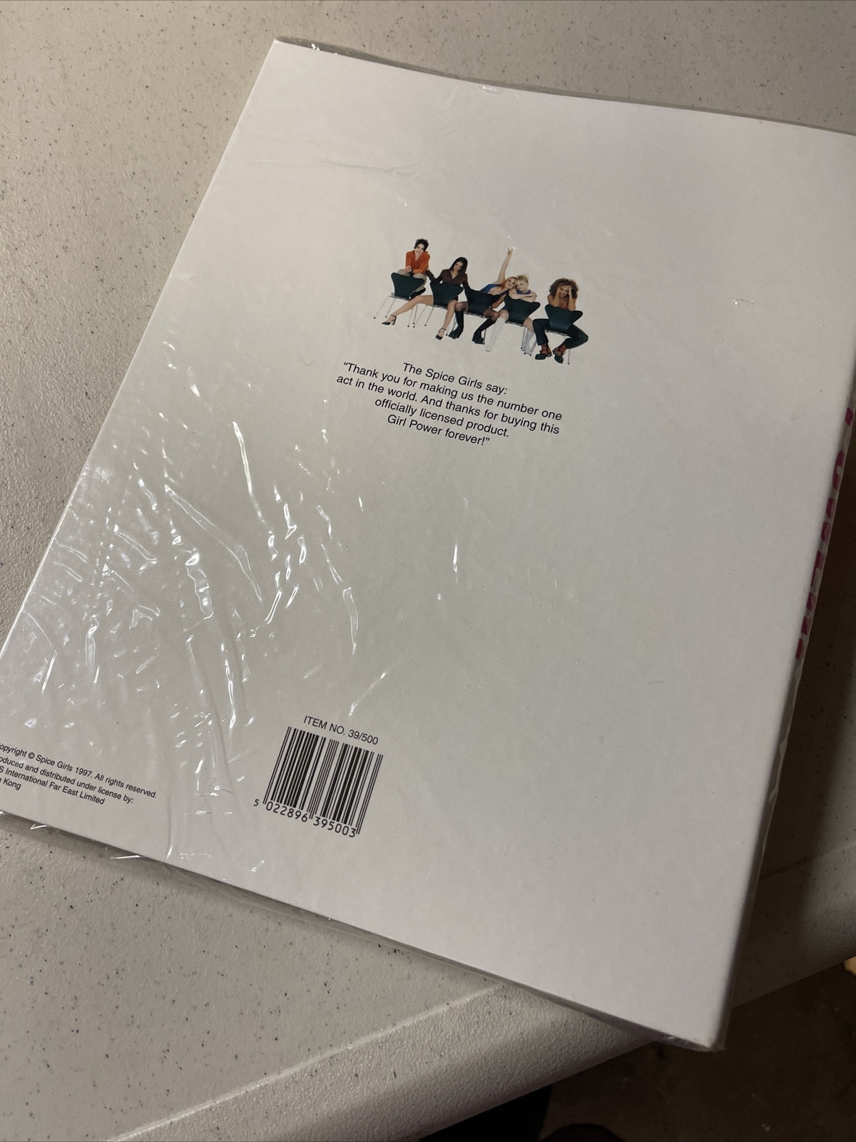 VINTAGE SPICE GIRLS 2 Ring BINDER still in original packaging1