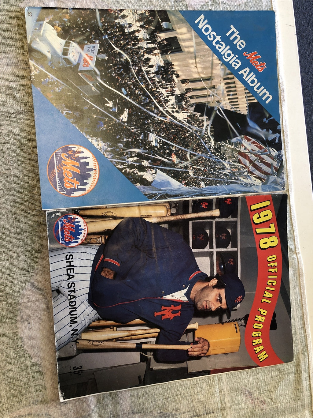 Vintage New York Mets 1978 Official Program & Nostalgia Album MLB Baseball0