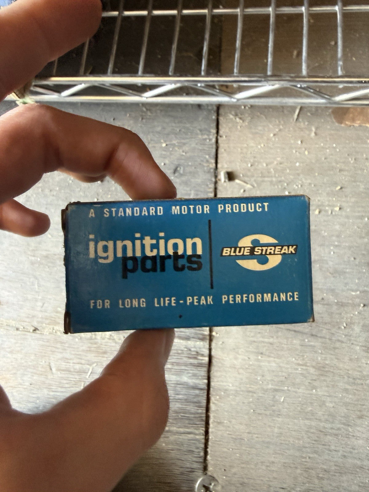 New Old Stock Blue Streak FD-77X Ignition Condenser - Ford Mustang Bronco1