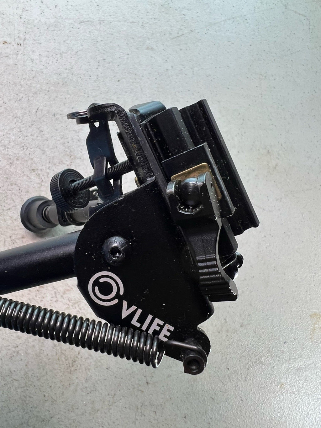 CVLIFE Tactical Rifle Bipod – Adjustable Spring-Loaded Legs, Picatinny Mount2