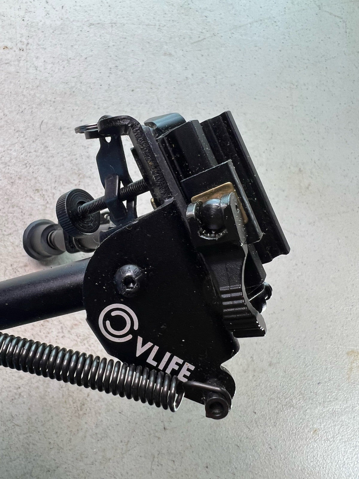 CVLIFE Tactical Rifle Bipod – Adjustable Spring-Loaded Legs, Picatinny Mount2