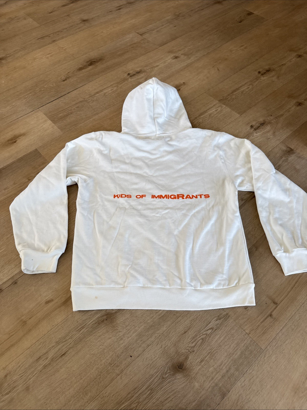 Kids Of Immigrants x Hey Arnold! Support Your Friends Hoodie - Ivory White5