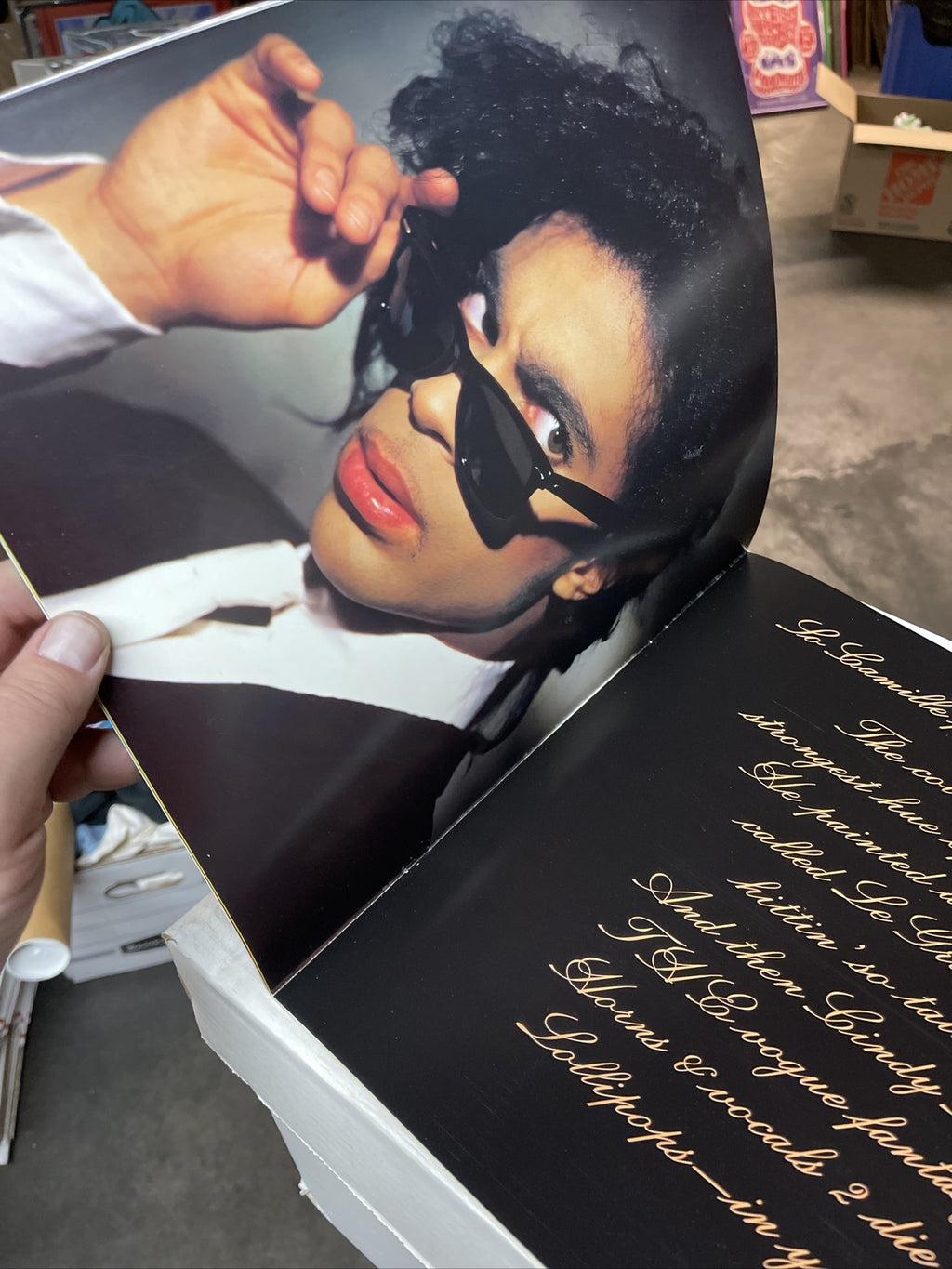 PRINCE 1988 LOVESEXY Tour Concert Program Tour Book3