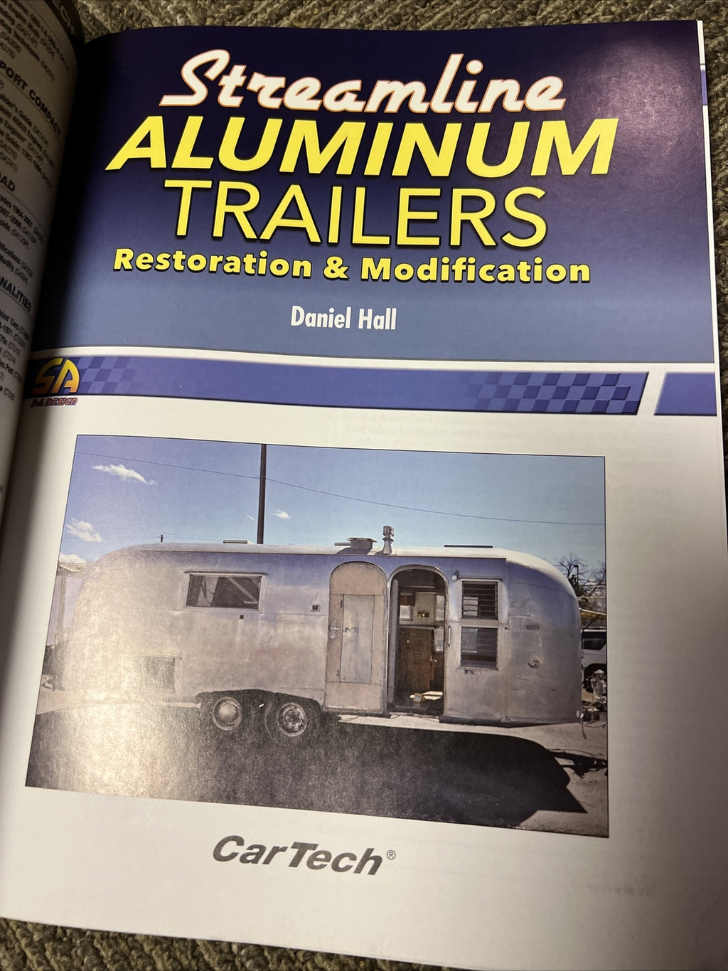 Streamline Aluminum Trailers: Restoration & Modification Daniel Hall How To Book4