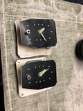 Vintage Lot Of 2 New Haven Clock for Parts or Repair Car Clock0