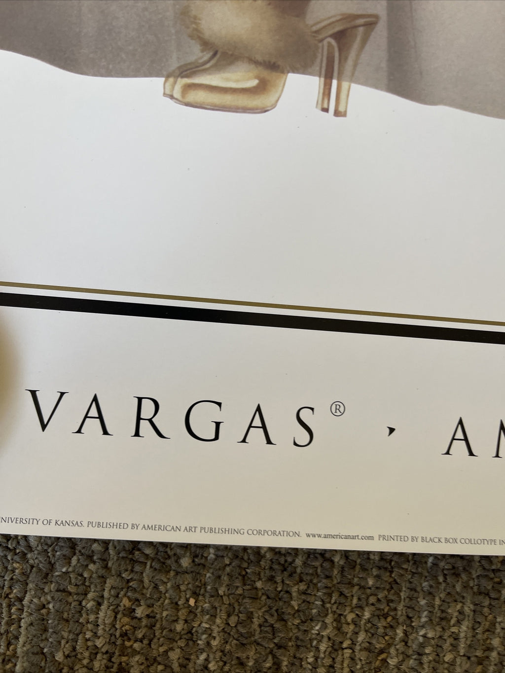ALBERTO VARGAS 1996 Sheer Elegance Art  LITHOGRAPH Poster 24” X 36”5