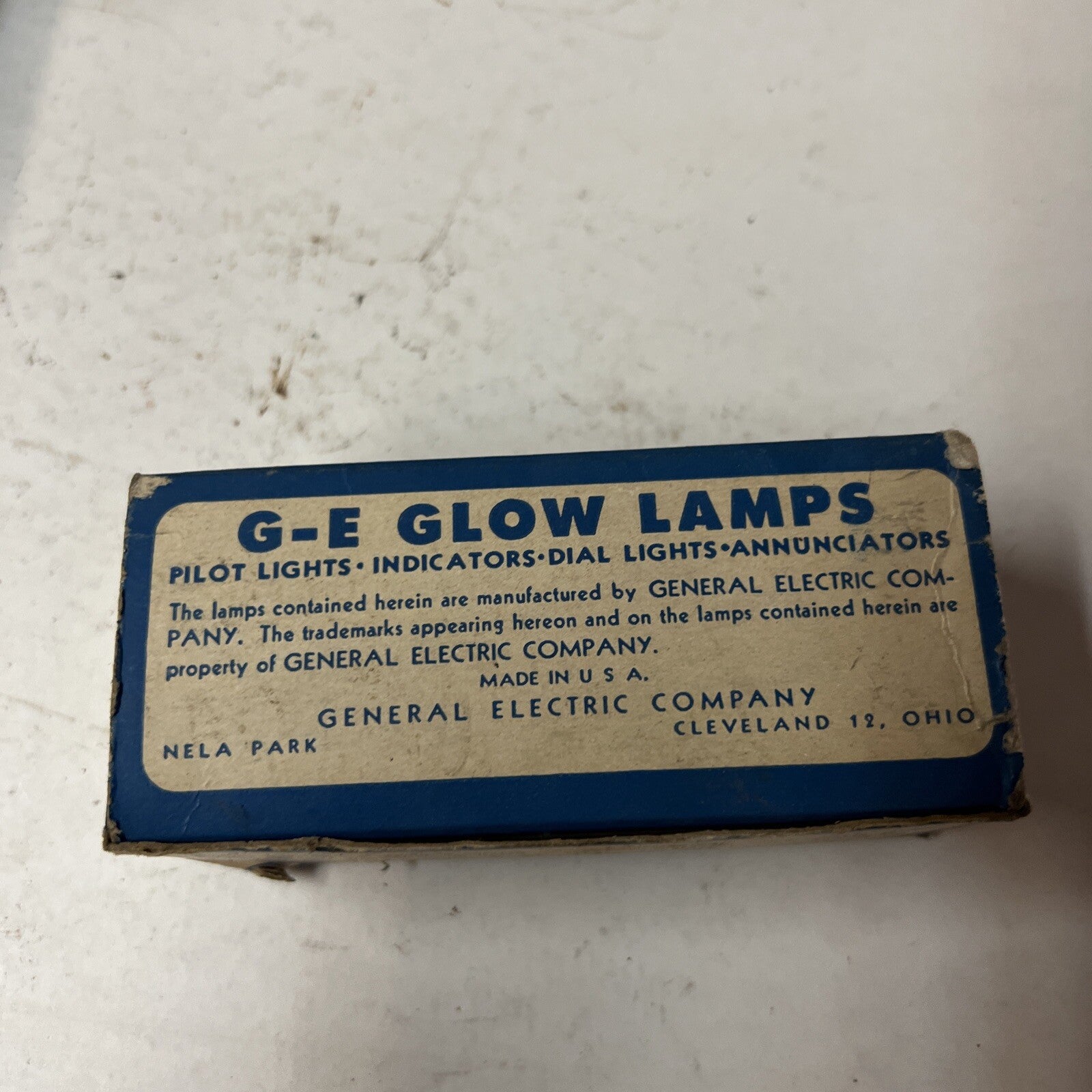 VINTAGE GENERAL ELECTRIC G-E Glow lamps   1920s2
