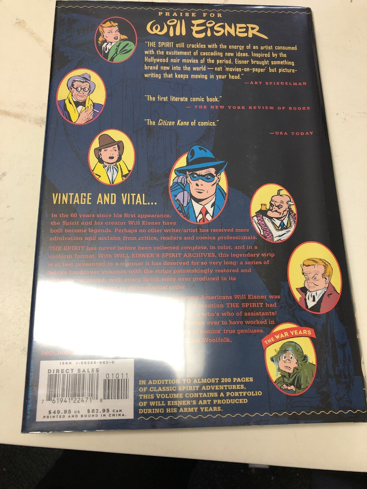 The Spirit Archives Vol. 10 Will Eisner DC Comics Hard Cover HC Brand New Sealed2