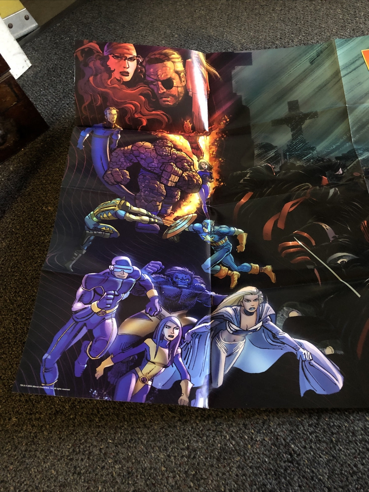 2004 Poster WOLVERINE  36x24 MARVEL Comics2