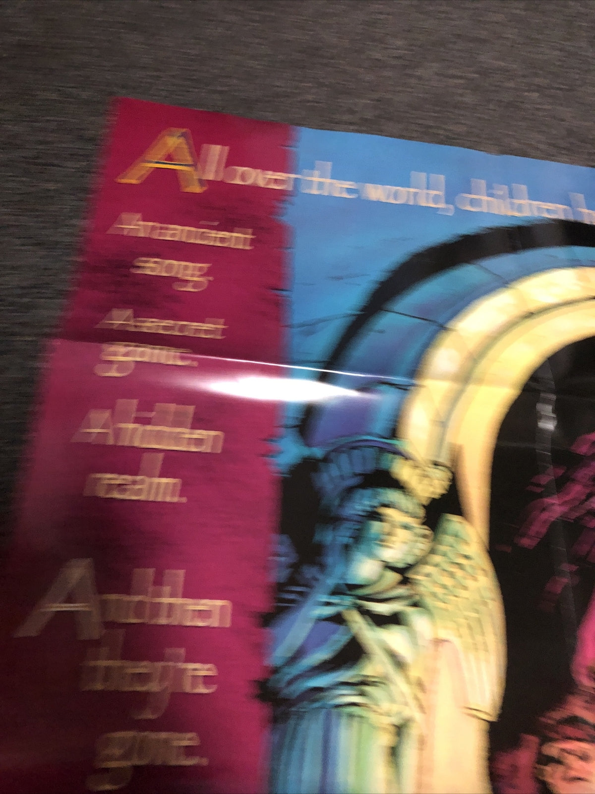 Vintage 1993 DC Comics/Vertigo The Children’s Crusade Poster 34”x22”3