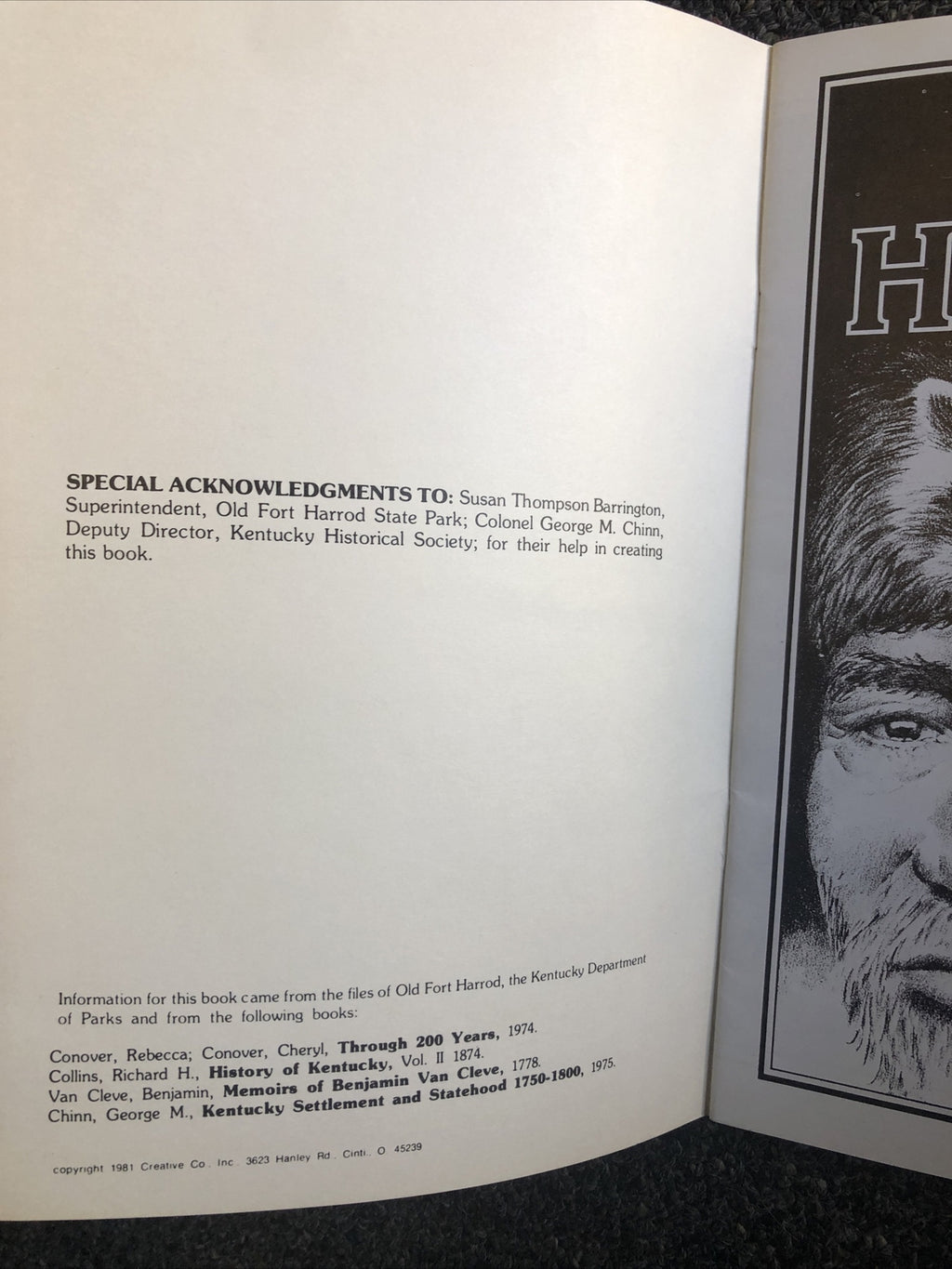 Vintage 1981 Fort Harrod Dick Ruehrwein Booklet2