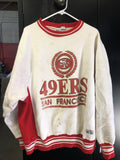 Vintage San Francisco 49ers Crewneck Sweater Size XL Logo 70