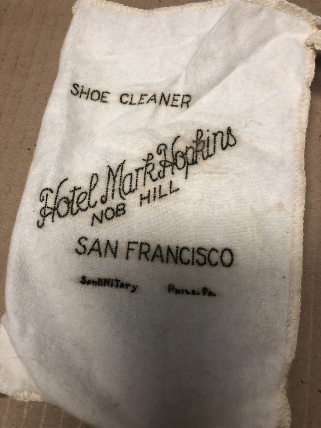 Vintage Lot Of 2 Mark Hopkins Hotel San Francisco Glass Ashtrays6