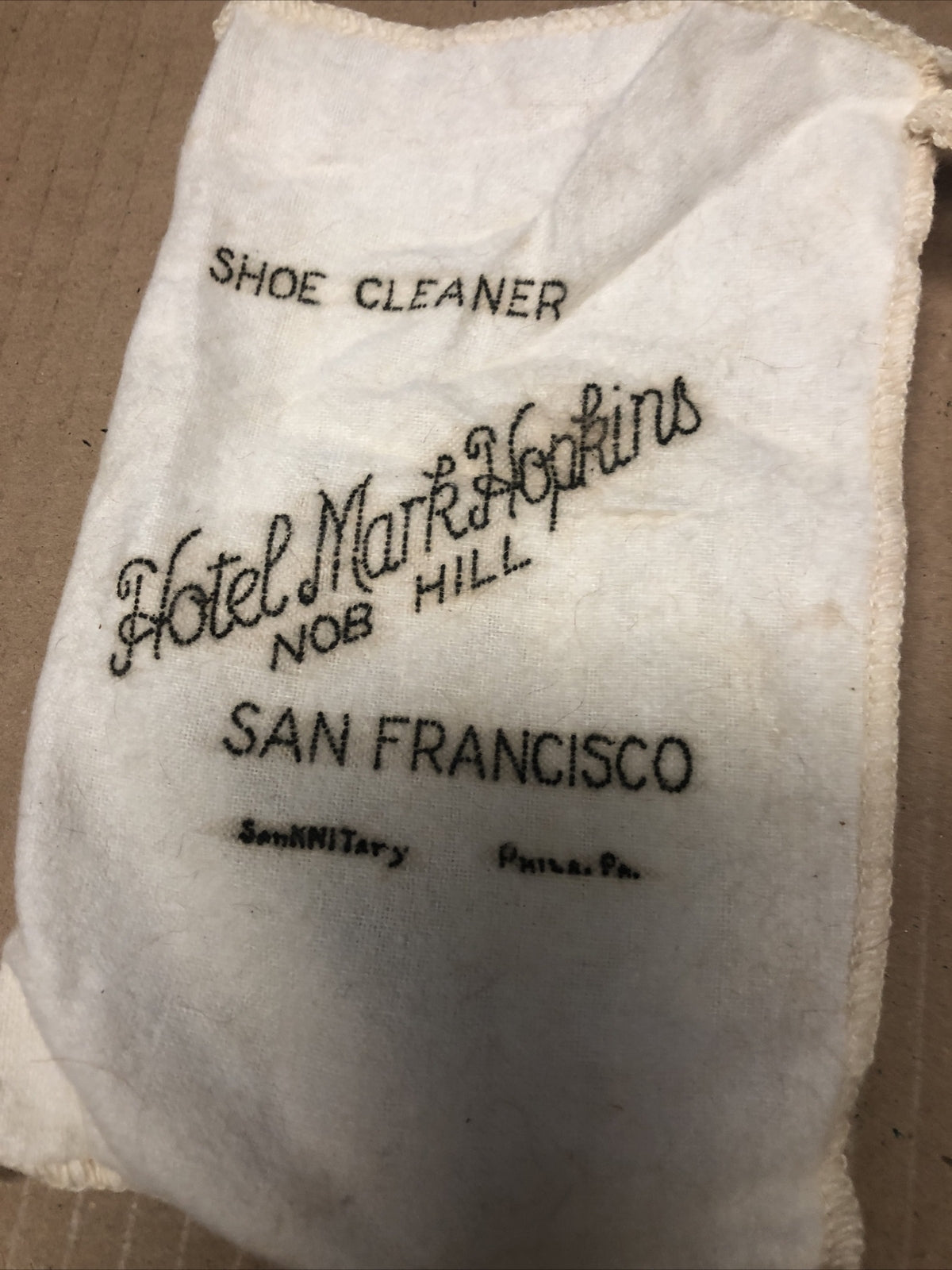 Vintage Lot Of 2 Mark Hopkins Hotel San Francisco Glass Ashtrays6