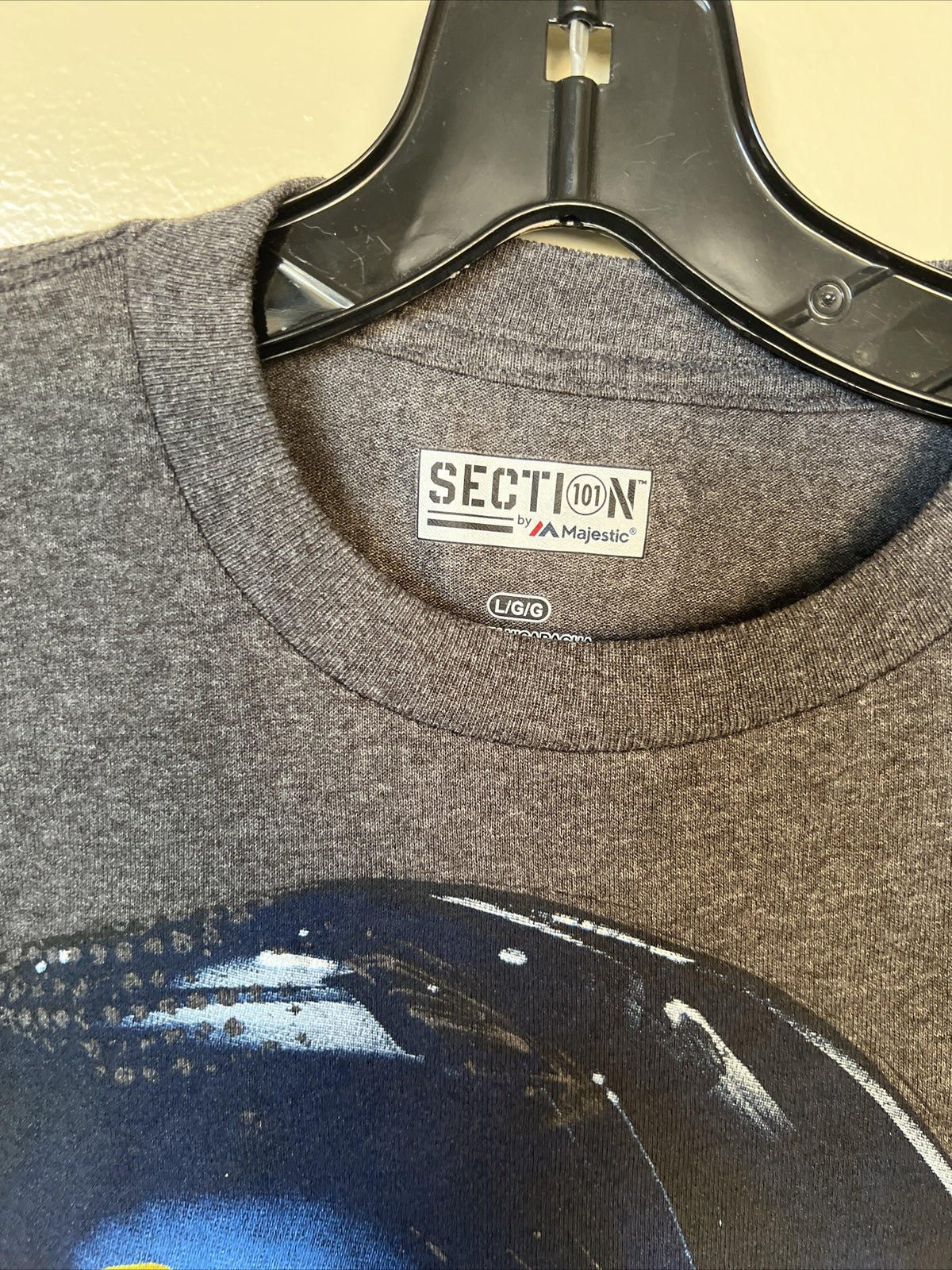 Cal Berkley Football Gray College Football T Shirt, Section by Majestic Size L 1