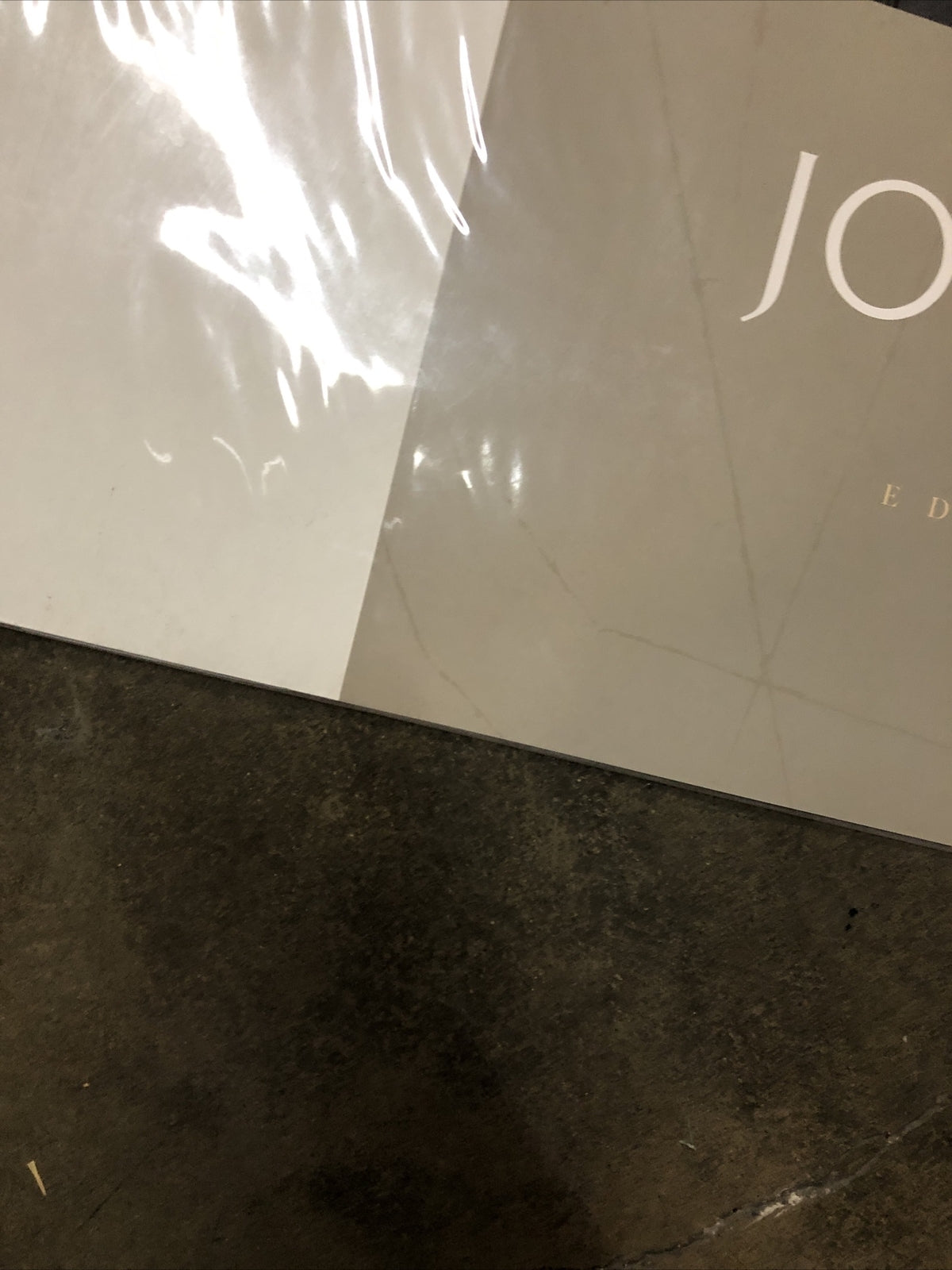 Joseph Holmes 1985 Editions Limited Galleries Poster 35”x25” (Trees In Fog)6