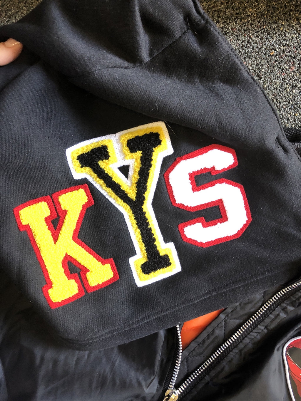 Men's Black Keys KYS Jacket with Detachable Hoody Do Or Die Size 2XL5