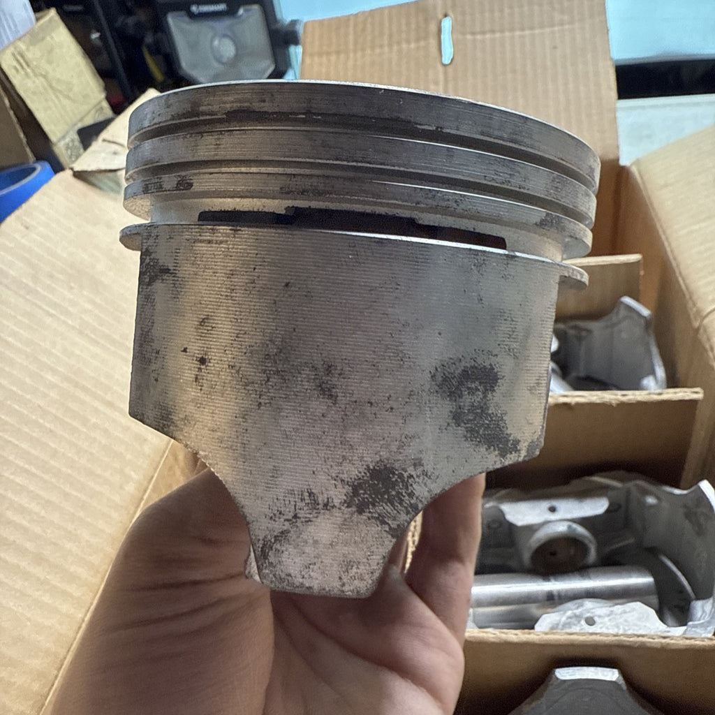 Forged Pistons Set of 6 – Matched Codes 08-03 10-02 07-02 12-01 – High Perf8