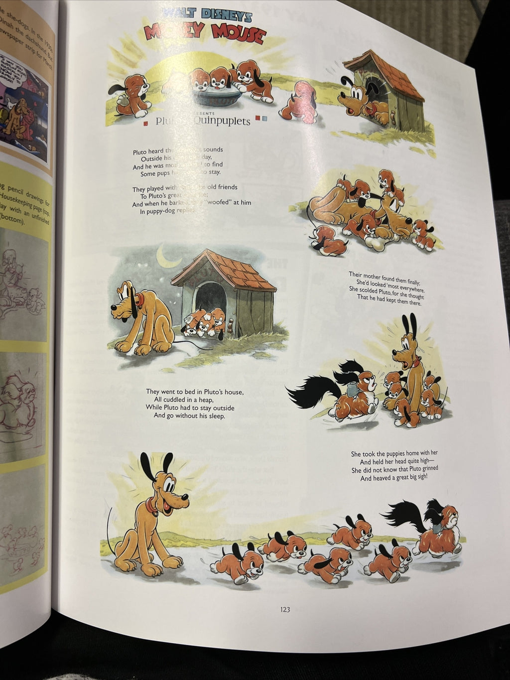 Walt Disney's Mickey and the Gang Classic Stories in Verse Vintage Magazine Art 2