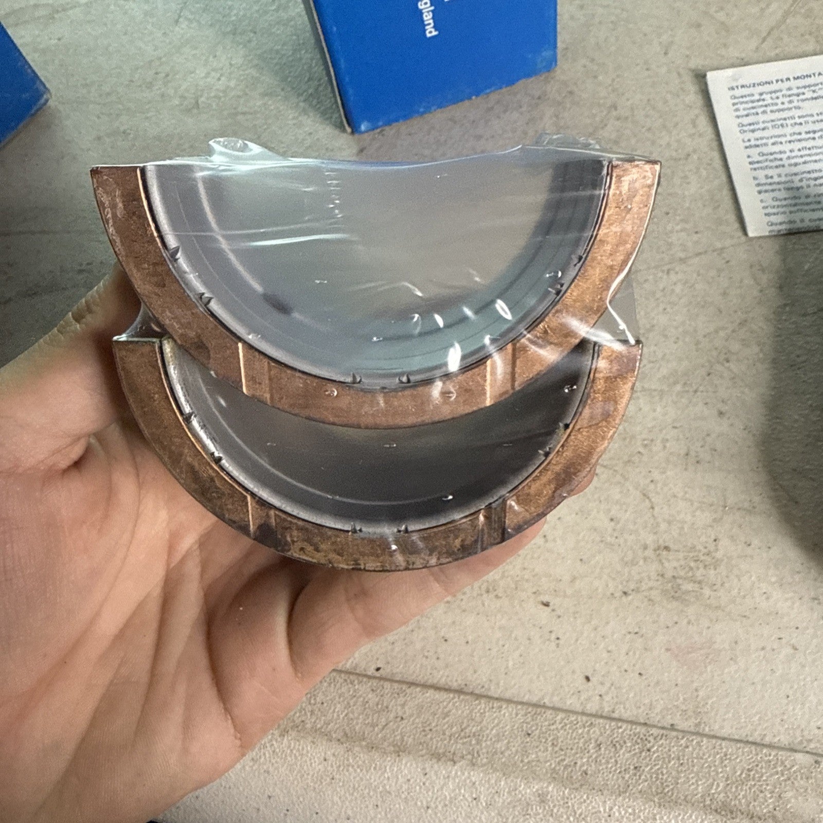 NOS Manley Performance Main Bearing Set, part number 33412-.020.3