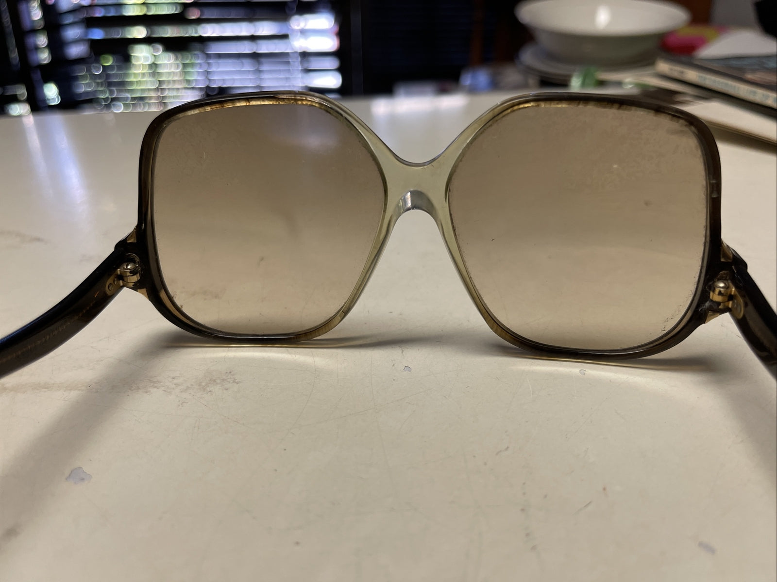 vintage womens Tortoise ray ban Wavy Legs 1960s. RARE4