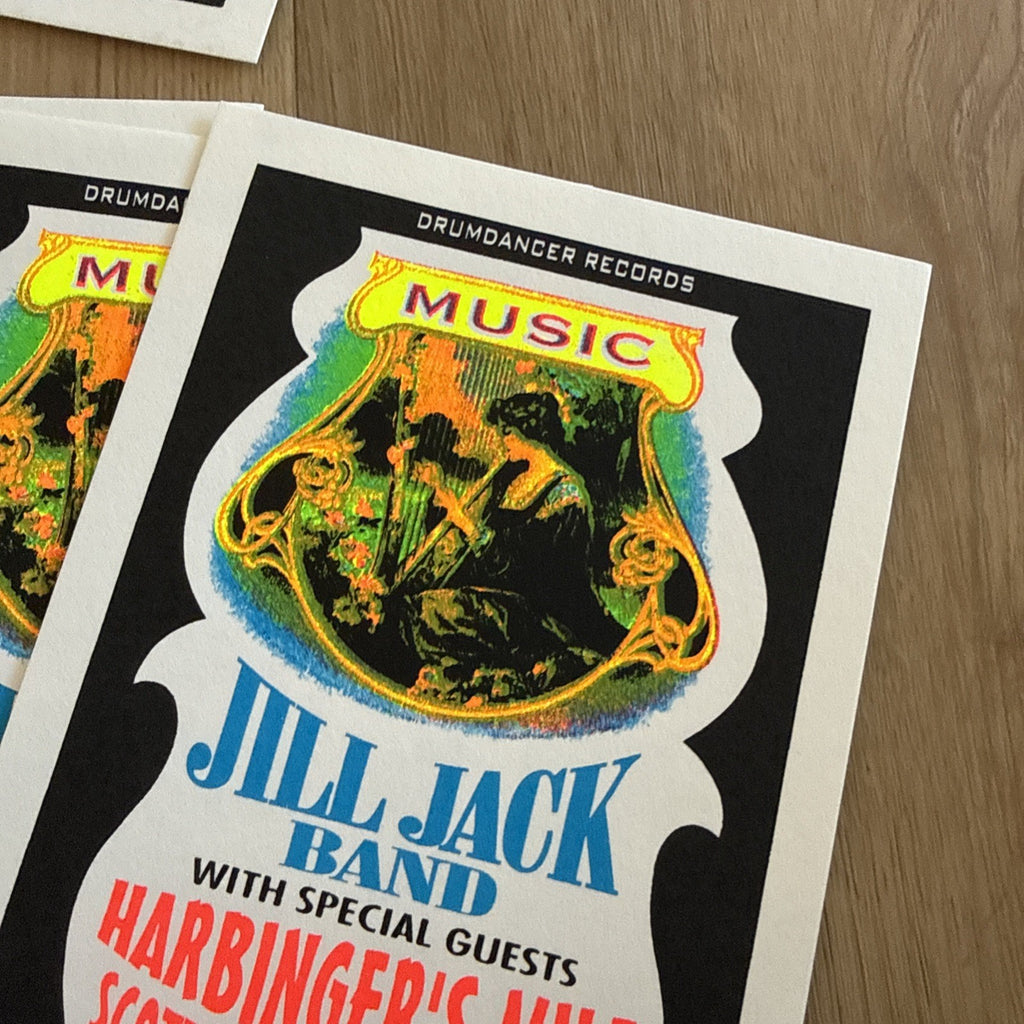 Jill Jack Band Harbinger's Mile Handbill 99 Magic Bag Ferndale Mark Arminski Lot2